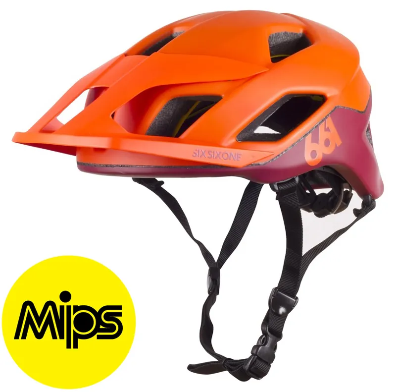 661 Crest Mips MTB Helmet Orange/Burgundy